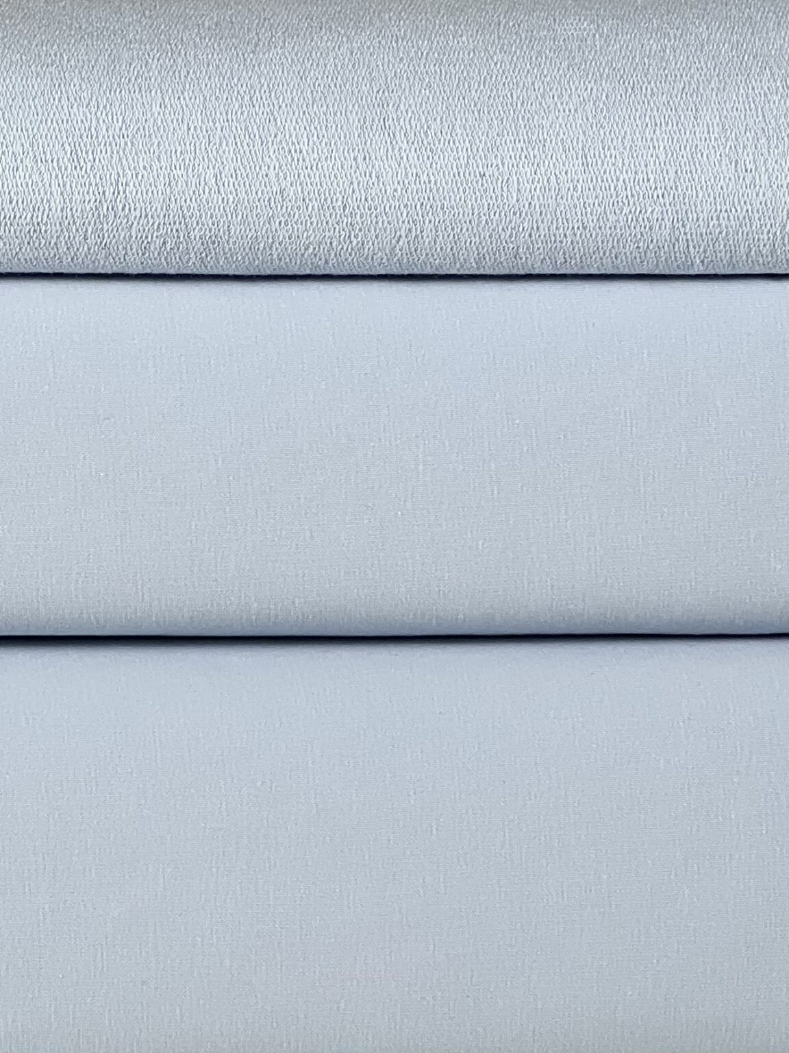 Divpusējs cilpiņu trikotāžas „Light Blue“