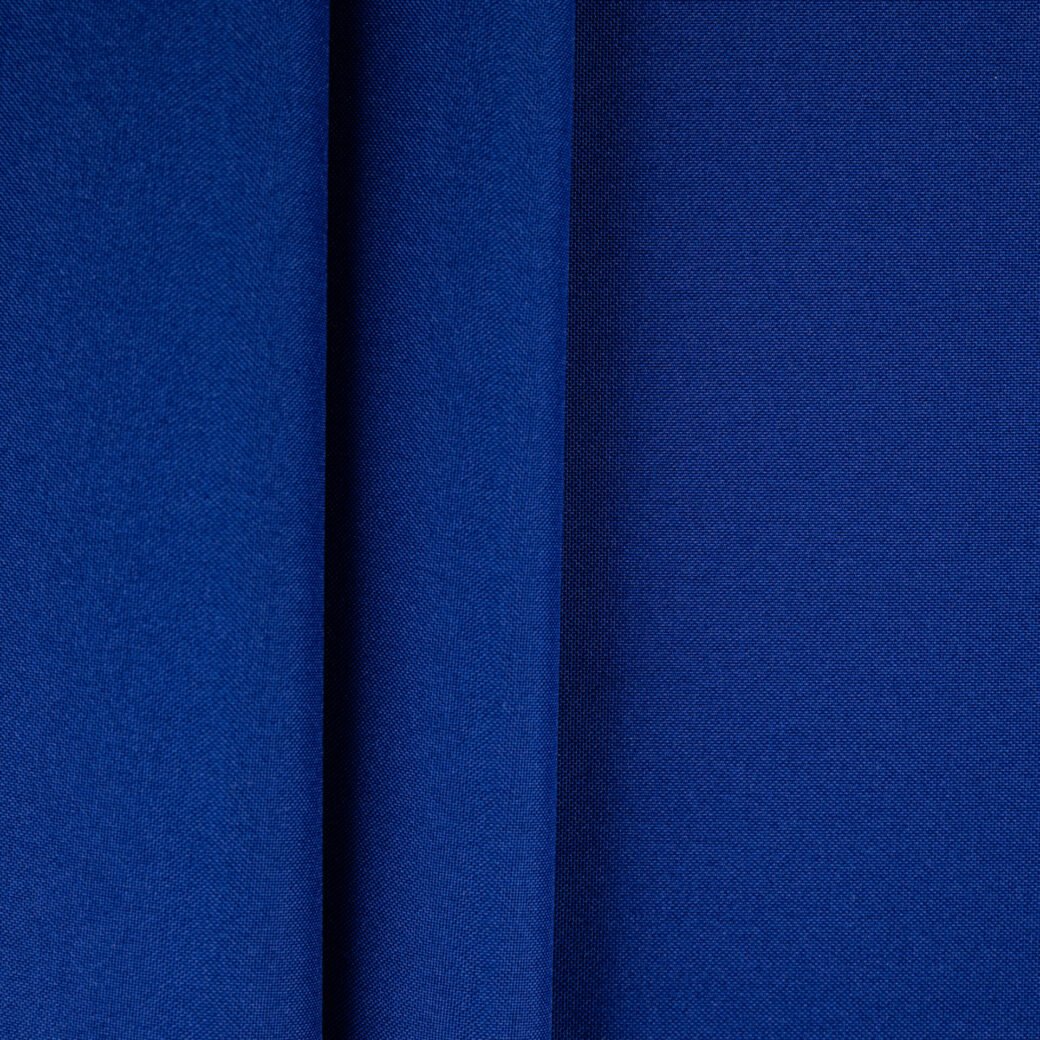Gabardine fabric in royal blue color 840