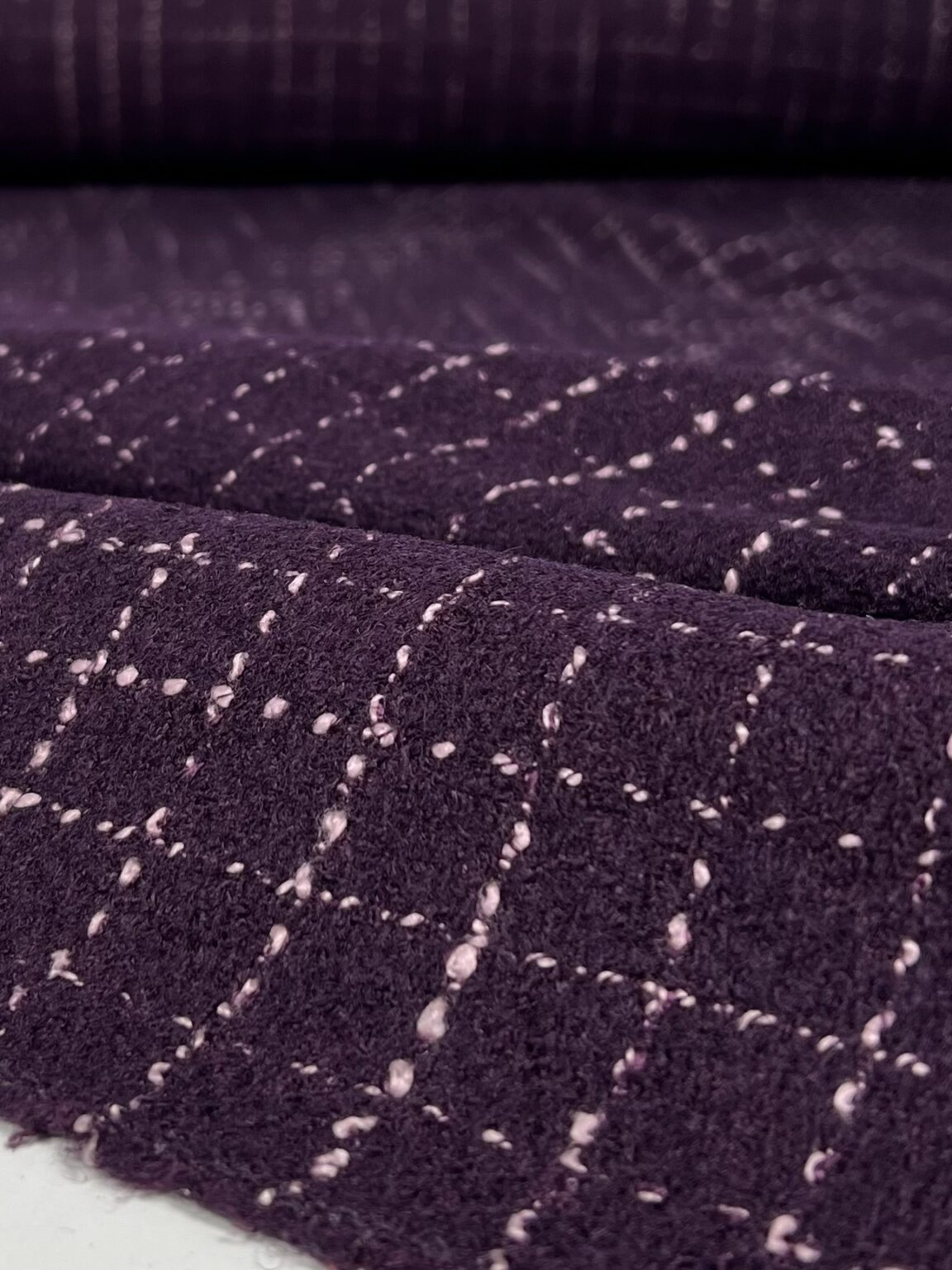 Italian Wool Tweed "Ivy"