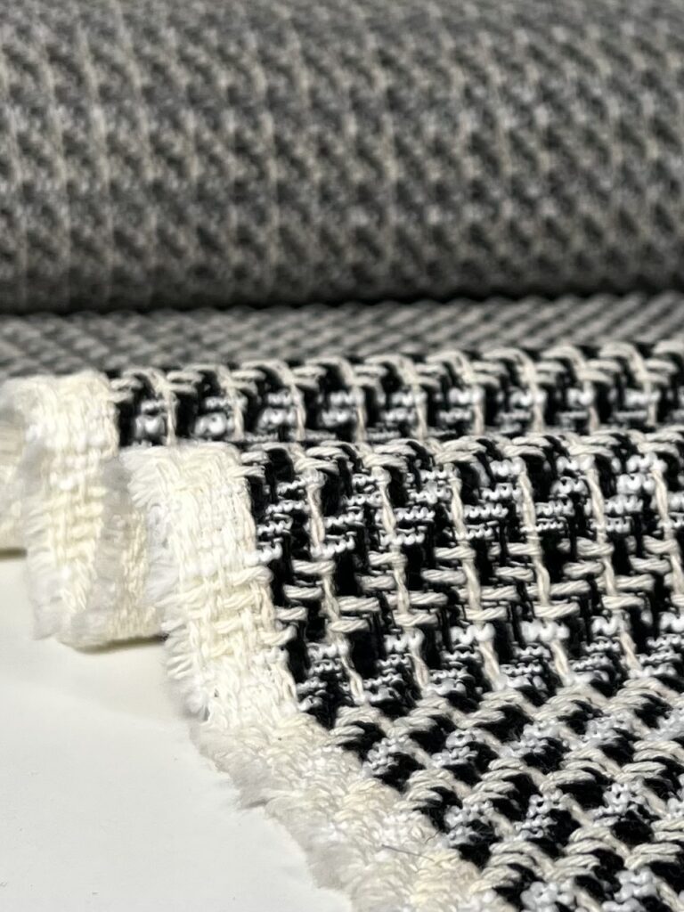 Itališkas medvilninis Chanel stiliaus tvidas „Cozy“