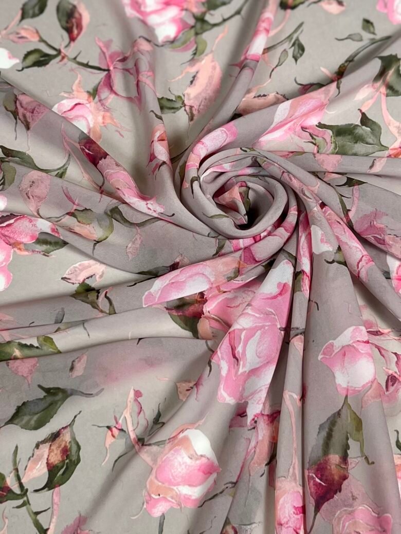 Chiffon "Silent Roses"