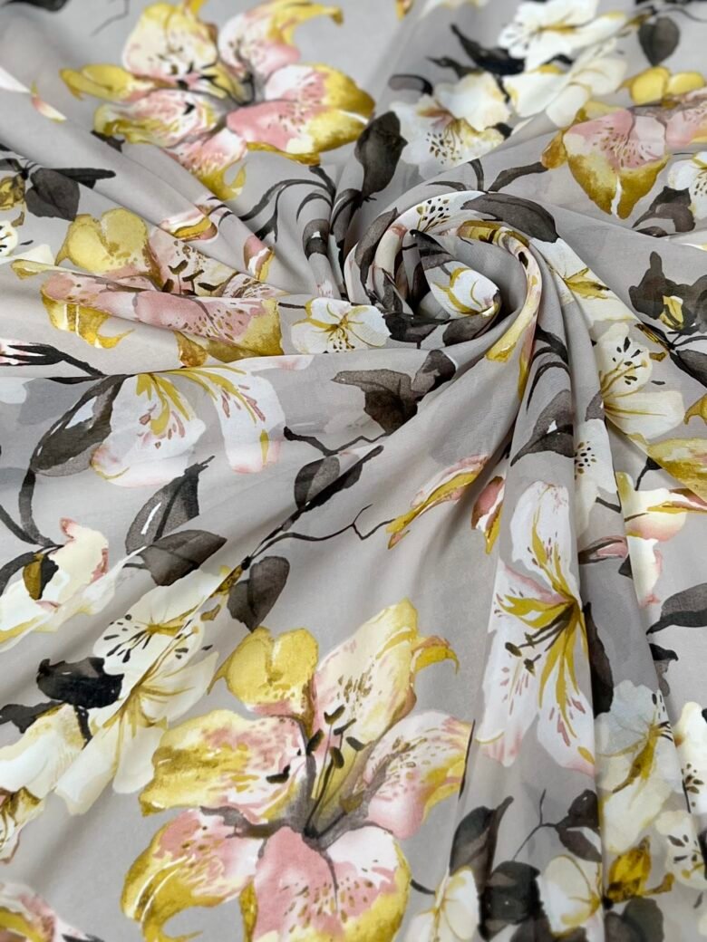 Chiffon "Lily Garden"