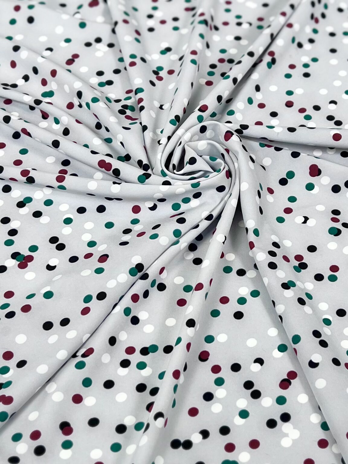 „Silky“ suknelinis audinys „Bubble Pop“ žydros spalvos