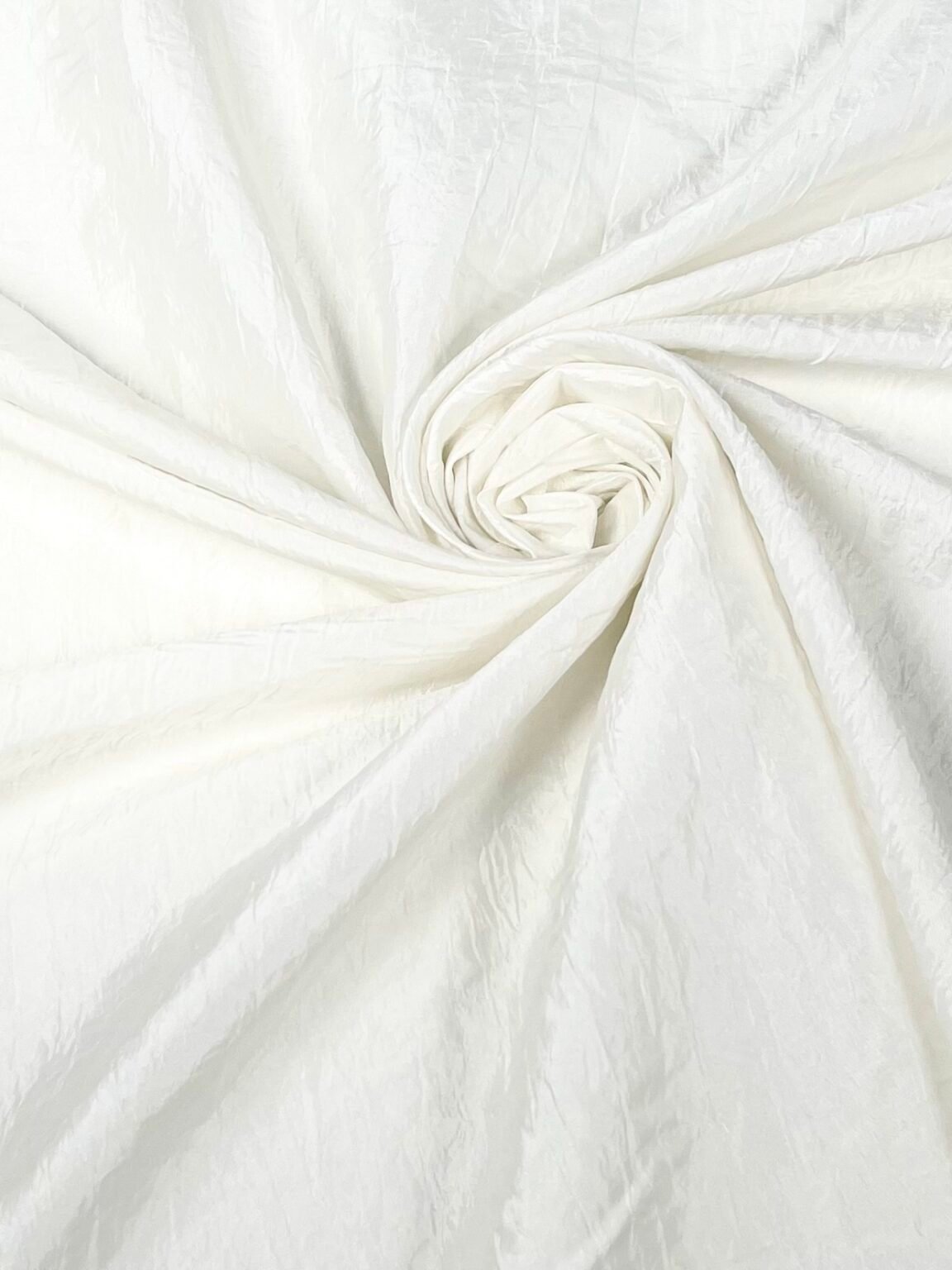 Taffeta Fabric in Milk White Color