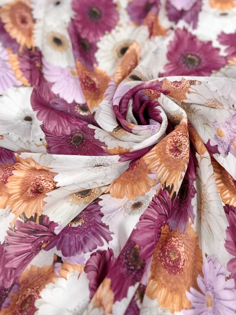 Chiffon "Gerbera"