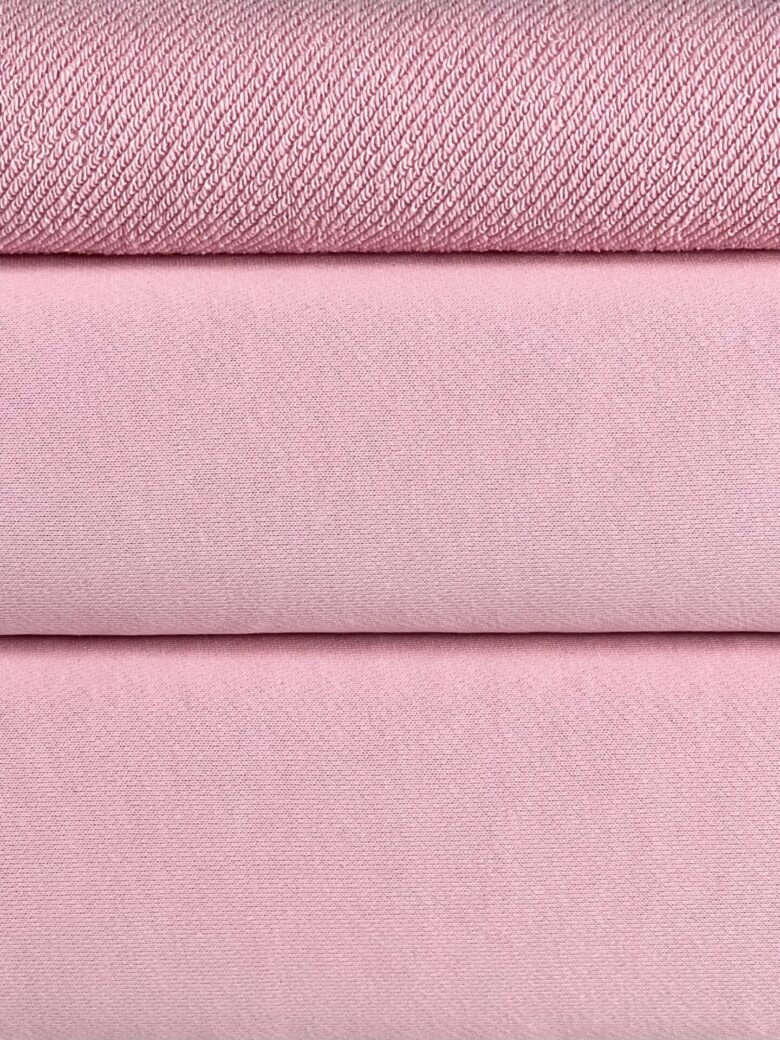 „Diagonal“ trisiūlis kilpinis trikotažas „Lady Pink“ (PT06)