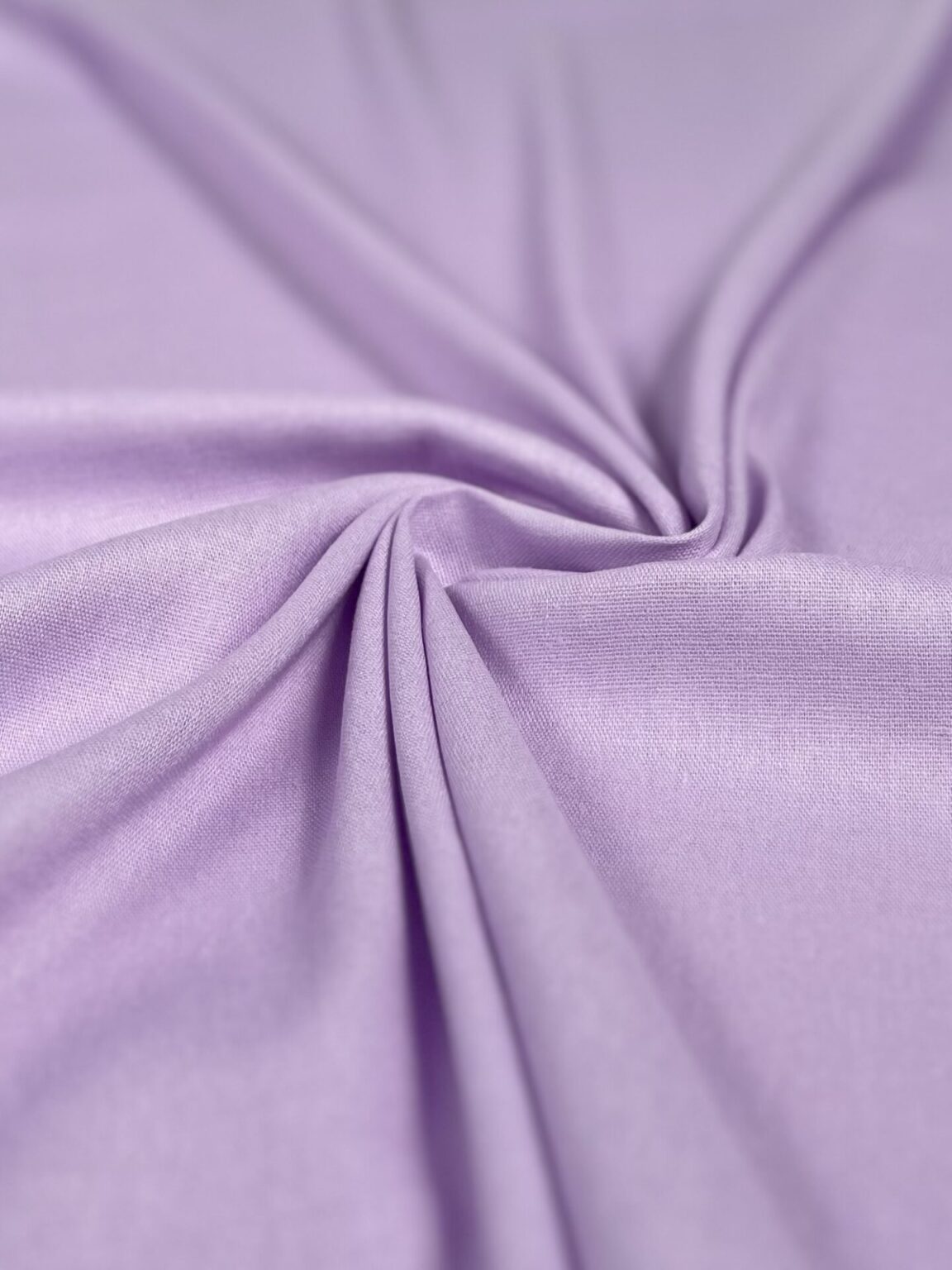Linen and Viscose Fabric in Lilac Color