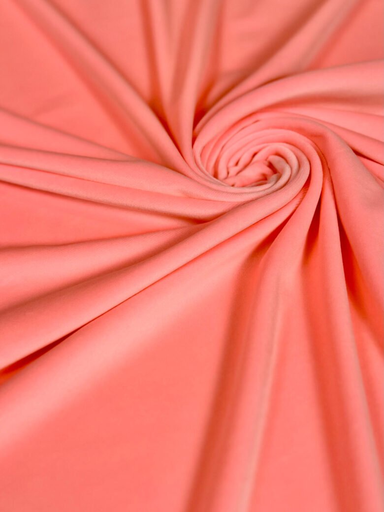 Soft Coral Velvet