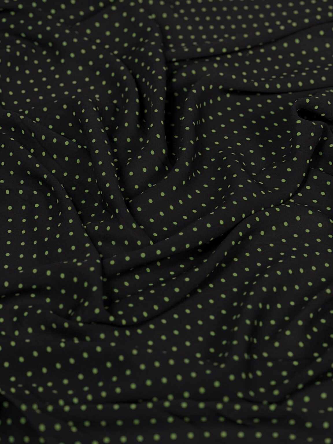 „SPH“ suknelinis audinys smulkių taškelių rašto „Green Dots“