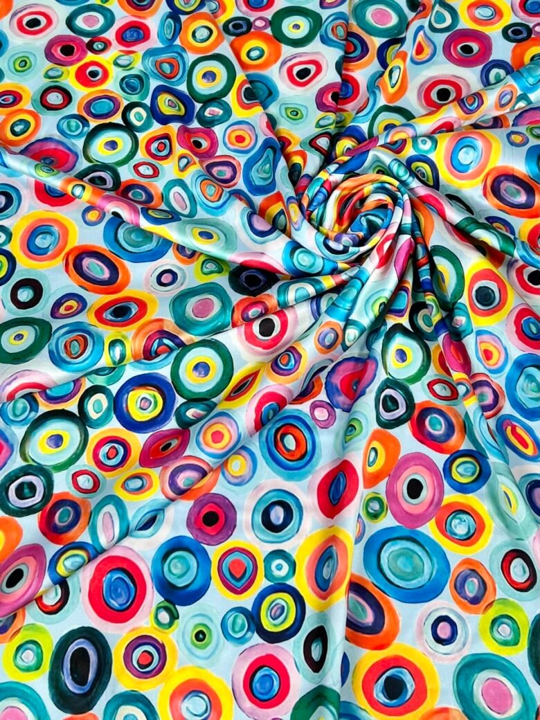 Armani zīds (satīns) „Pop Circles“