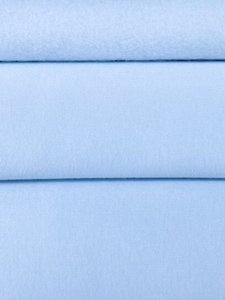 Trīskāršs cilpu trikotāžas ar pūkainu PENYE „Baby Blue“ (KD45)
