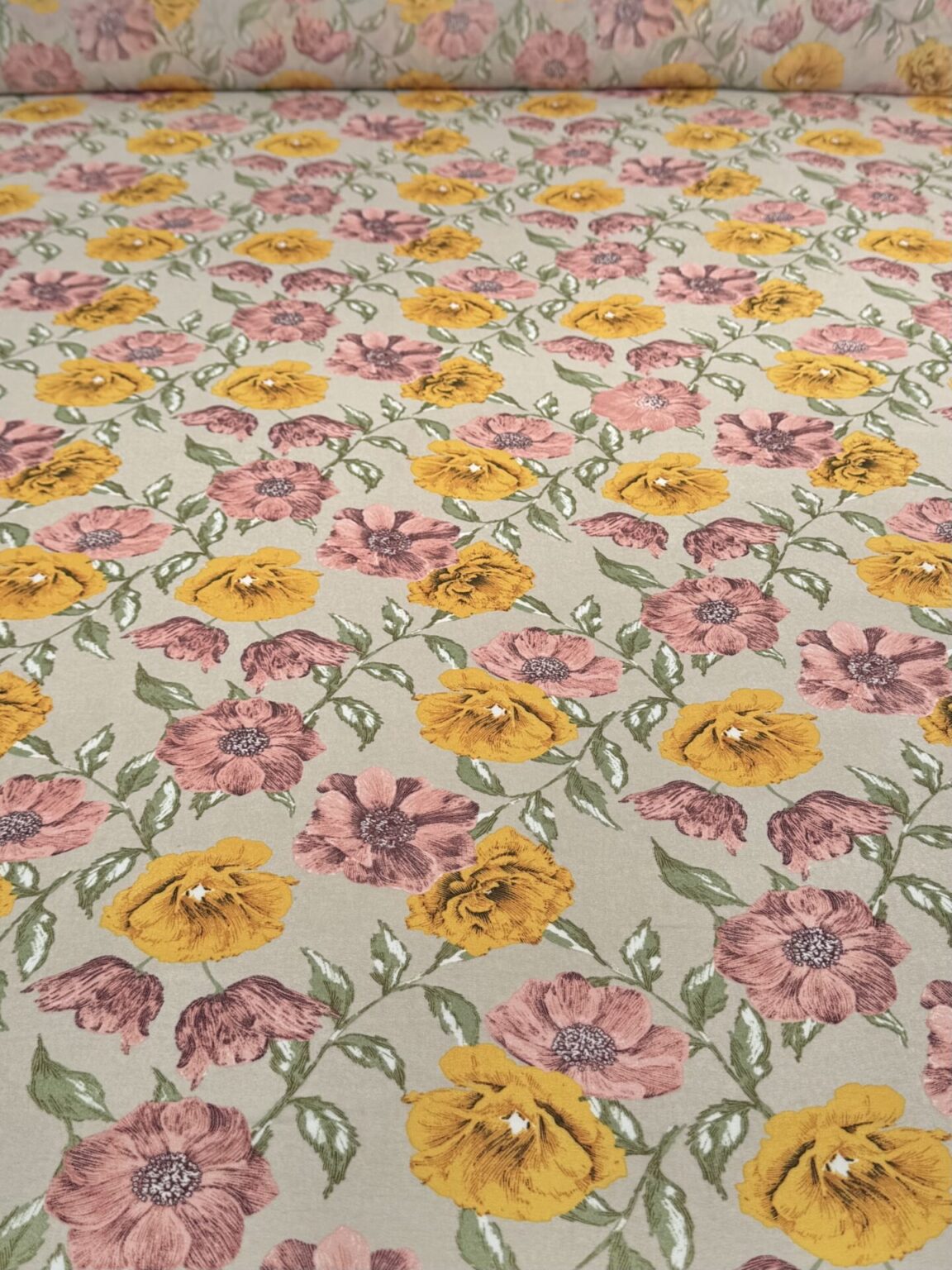 Эластичный шифон с дизайном «Soft Bloom»