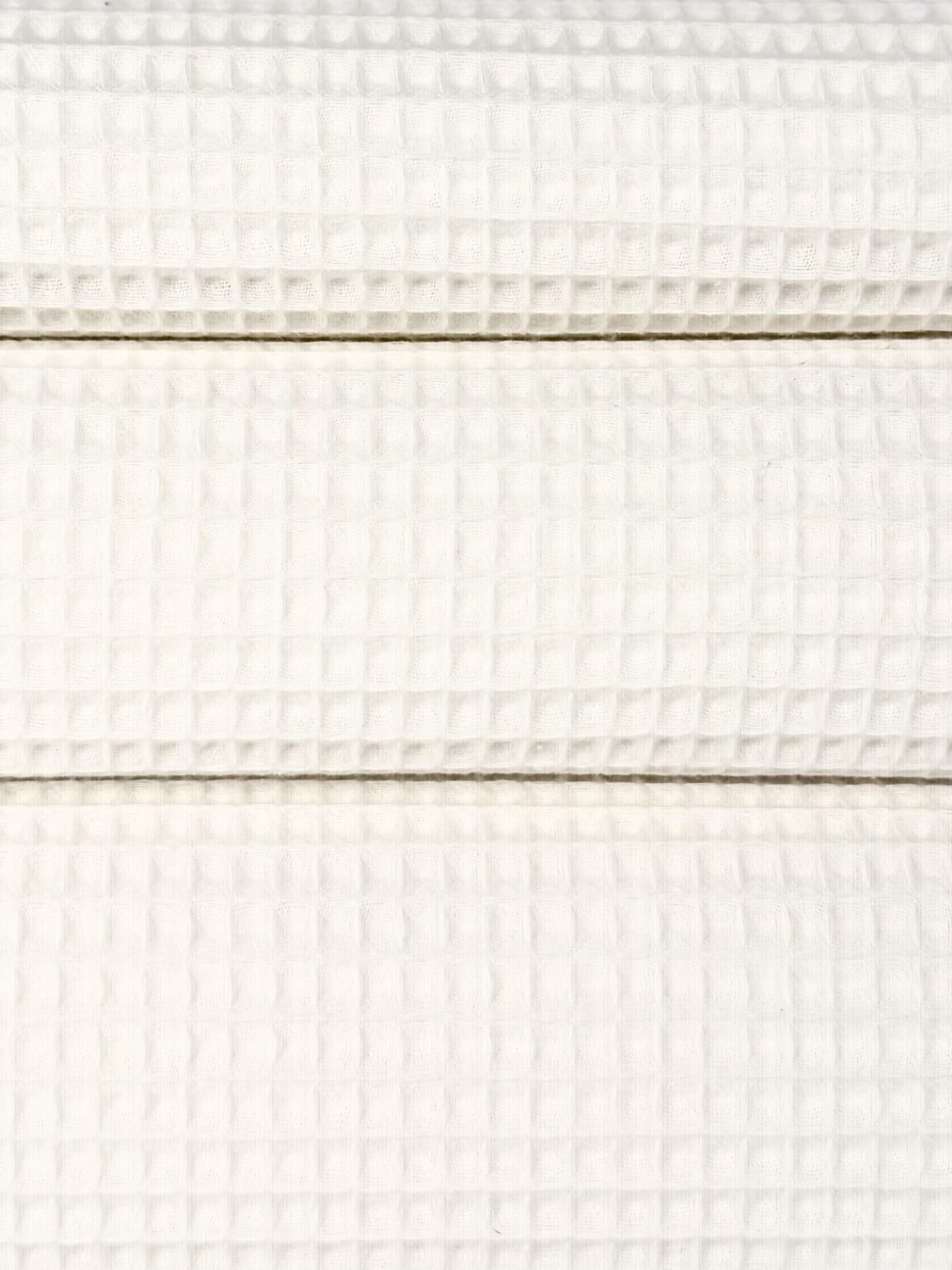Medvilninis vaflinis audinys „Milk White“