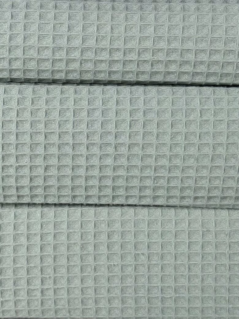 Kokvilnas vafeļu audums „Mint“