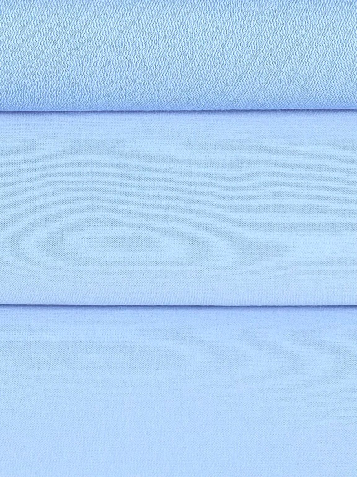 Double-knit looped knitwear "Baby Blue" (KD45)