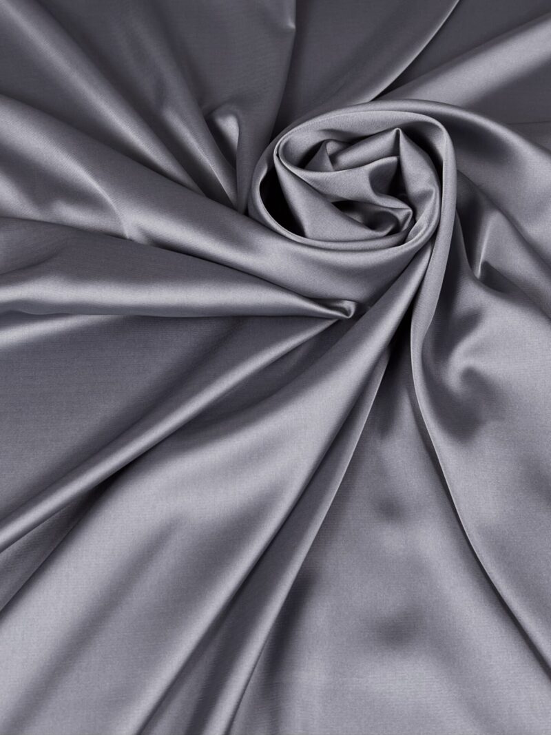 Armani Silk (Satin) Grayish Lilac Color (WITH DEFECTS)