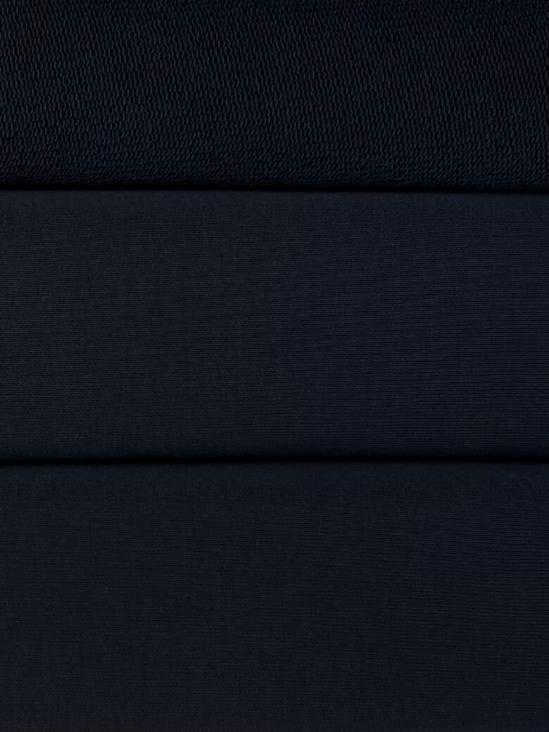 Dvisiūlis kilpinis trikotažas „Classic Blue“ (KD38)