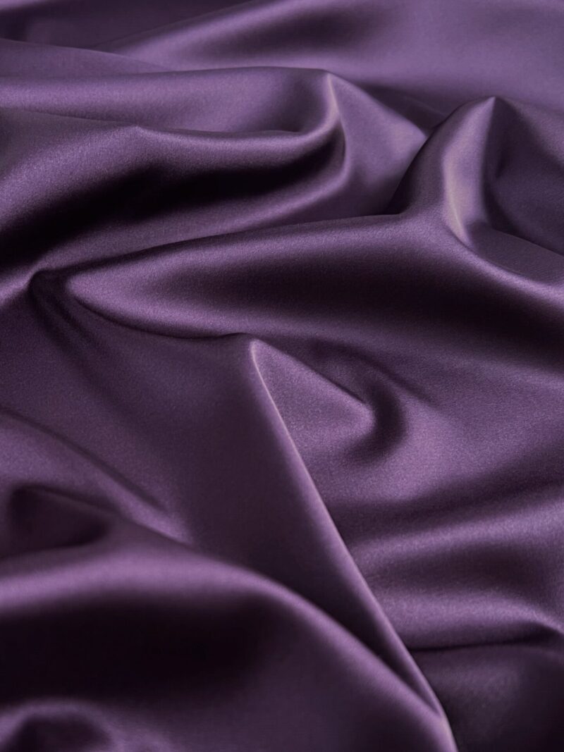 Armani Zīda satīns, violetas krāsas (Armani Zīds)
