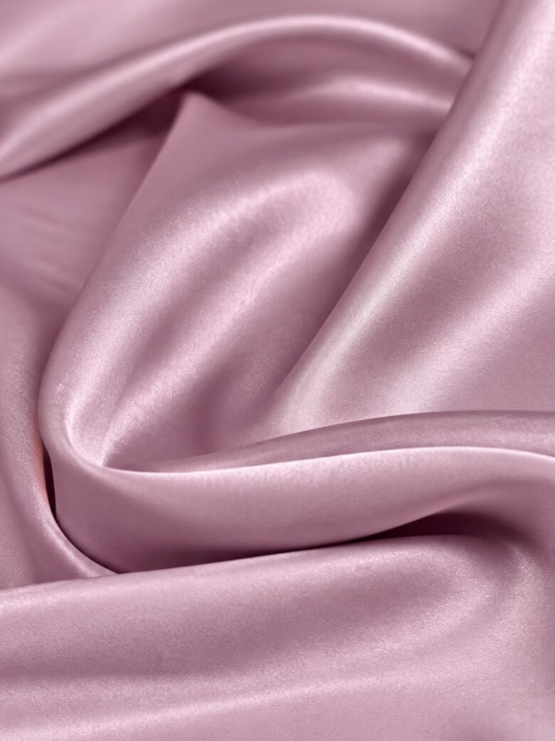 Armani Silk satinas, pelenų rožinės spalvos (Armani Šilkas)