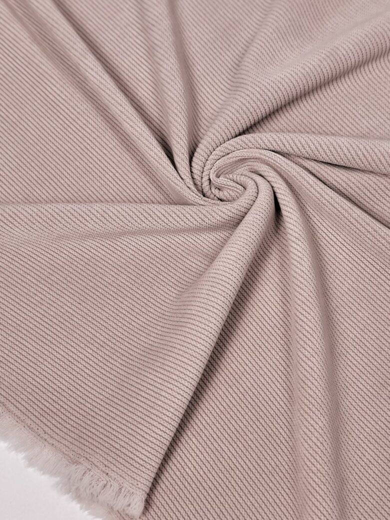 Ribinis velvetas pelenų rožinės spalvos