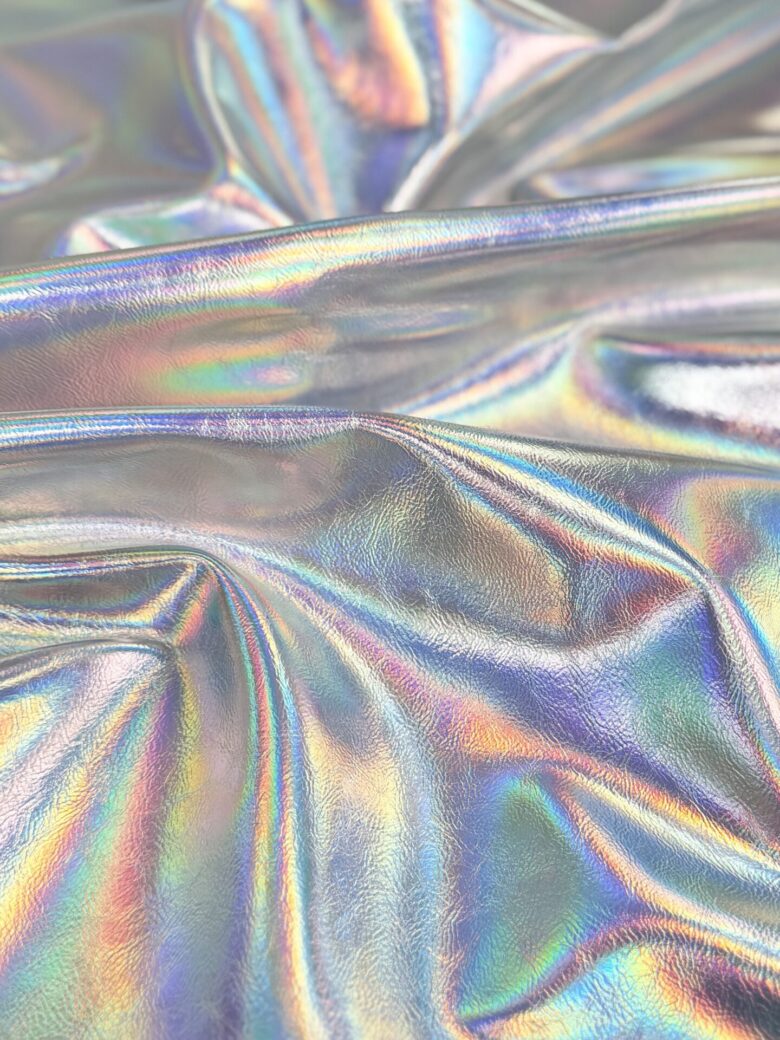 Thick Eco Leather Fabric "Iridescent"